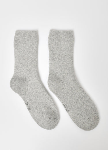 Paire de chaussettes chaudes avec laine Gris Clair