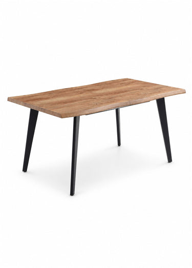Table basse bois extensible 6 à 8 pers. FOREST Marron/Noir