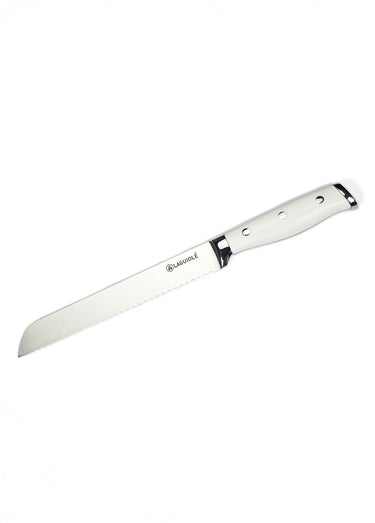Couteau à pain avec lame forgée, Elégance Blanc