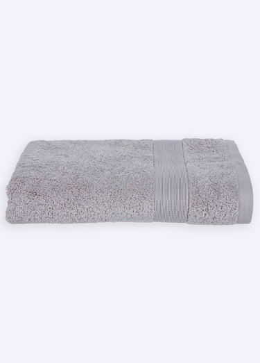 Drap de bain épais pur coton 100x150cm Taupe