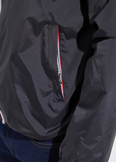Parka courte déperlante tendance Noir