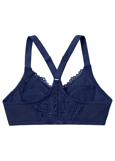 Soutien-gorge WonderWire avec dos nageur Bleu