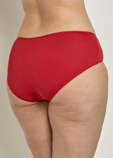 Culotte invisible seconde peau, BASIC Carmin