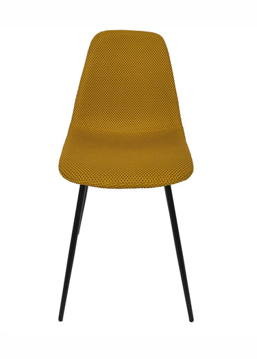 Set 4 Chaises design maille mesh ATOME Jaune