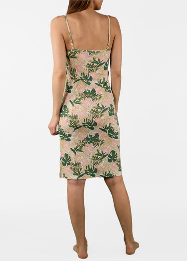 Chemise de nuit nuisette imprimé exotique Imprime