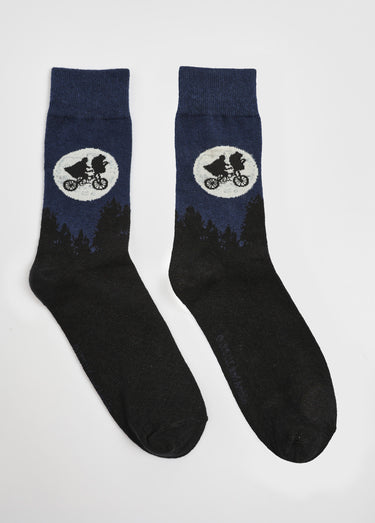 Paire de chaussettes licence E.T. Bleu/Noir
