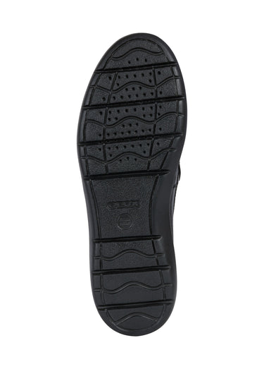 Mocassins cuir semelle antidérapante Noir