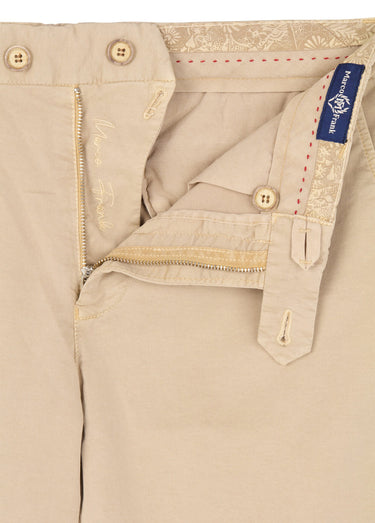 Bermuda chino en toile poches italiennes Beige