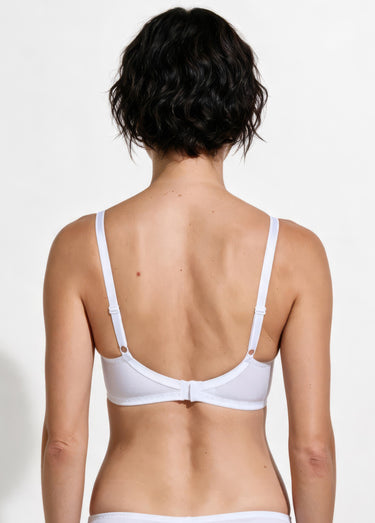 Soutien-gorge avec armatures dentelle Blanc