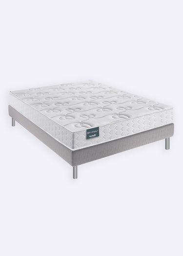 Matelas ferme latex 7 zones haute résilience, haut. 20cm Blanc