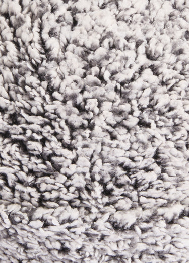 Bonnet polaire façon sherpa, avec pompon Gris Fonce
