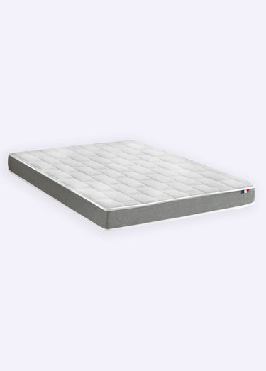 Matelas mousse à mémoire de forme, haut. 15/16cm Blanc