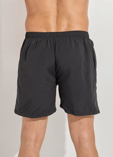 Short de bain avec motif réactif à l'eau Noir