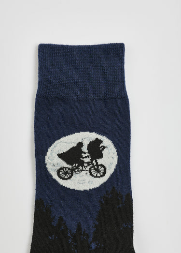 Paire de chaussettes licence E.T. Bleu/Noir