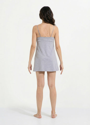 Ensemble Nuisette + peignoir Gris