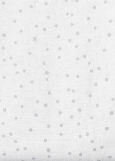 Parure de lit 3 pièces flanelle avec housse de couette, gui Gris