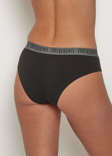 Shorty de sport en coton majoritaire Noir