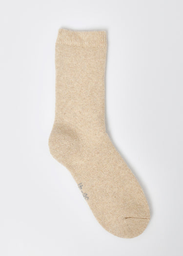 Paire de chaussettes chaudes avec laine Camel