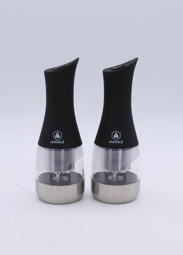 Moulin sel poivre électrique inox Aroma Inox / Noir