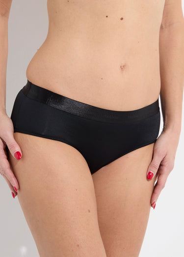 Ensemble invisible soutien gorge shorty Noir