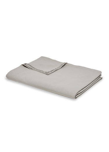Drap plat coton uni Dune
