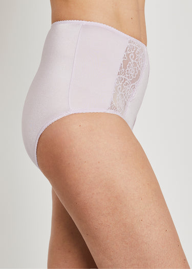 Culotte enveloppante dentelle Parme