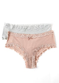 Rose Poudre/Vert