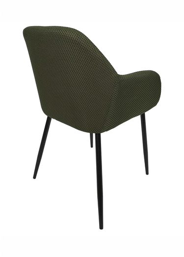 Set 2 Fauteuils design maille mesh ATOME Kaki