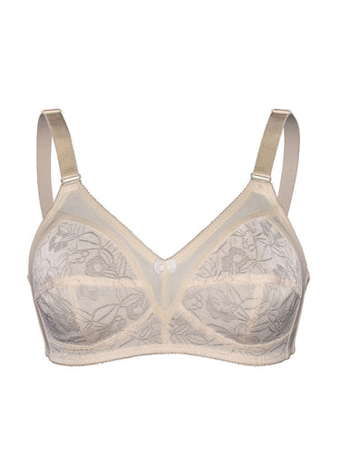 Soutien-gorge couvrant dentelle Ivoire