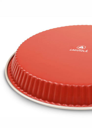 Moule à tarte en aluminium, diam. 28cm Champagne / Terracotta