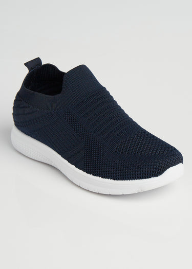 Baskets sportswear en mesh style jogers Marine