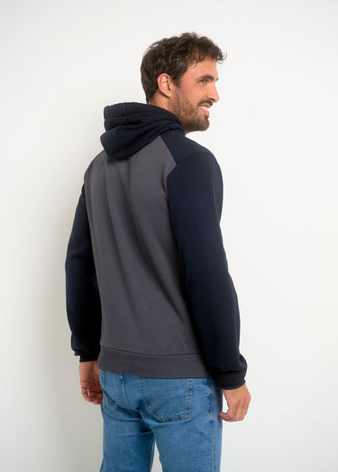 Sweat à capuche avec logo vintage Gris Fonce