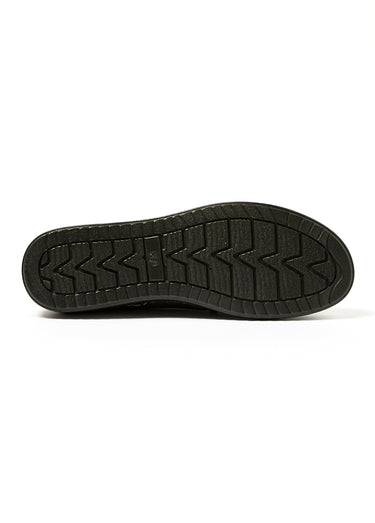 Derbies loafers confortables avec zip Marron