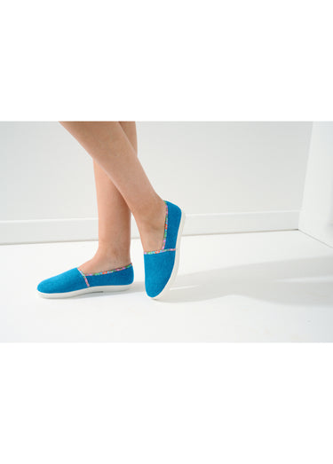 Espadrilles en jean largeur confort Denim Brut