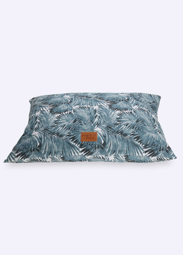 Coussin de repos pour chien, imprimé Vert/Blanc