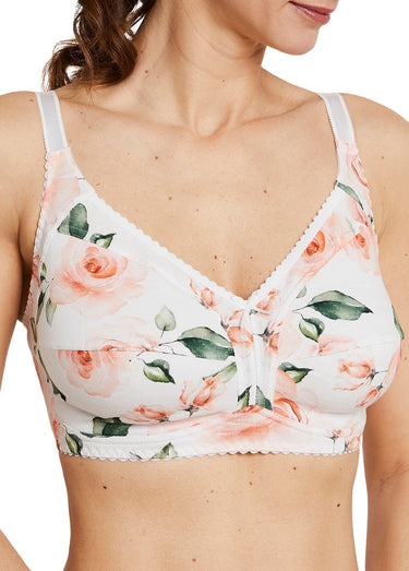Soutien-gorge sans armatures coton stretch Imprime