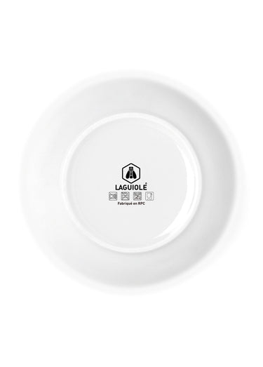 Service de table porcelaine 18 pièces couleur Blanc