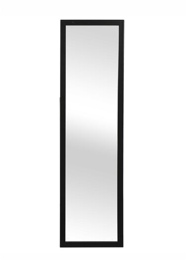 Miroir psyché 122cm, piètement foncé Noir