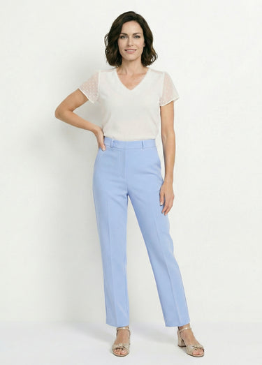 Pantalon fluide large Ciel