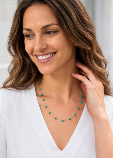 Le collier turquoise en en cadeau dès 49€ d'achats.