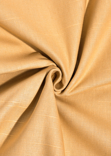 Coupon tissu déco, aspect naturel Camel