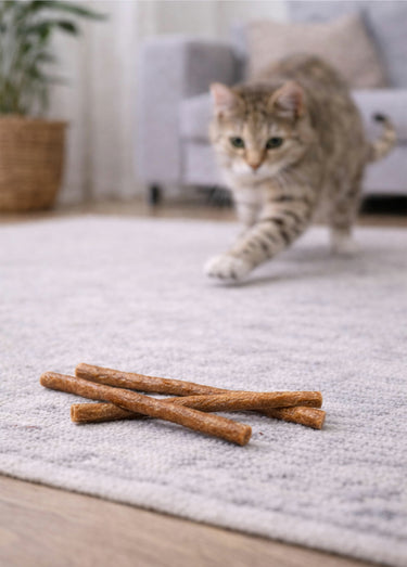 Sticks pour chat, recette sans céréales, Poulet