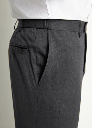 Pantalon ceinture ajustable invisible polylaine Anthracite