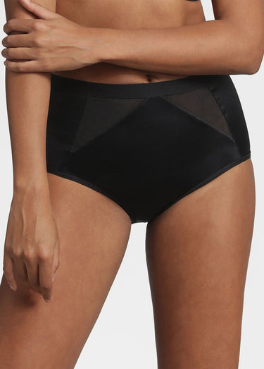 Gaine-culotte taille haute maintien Noir