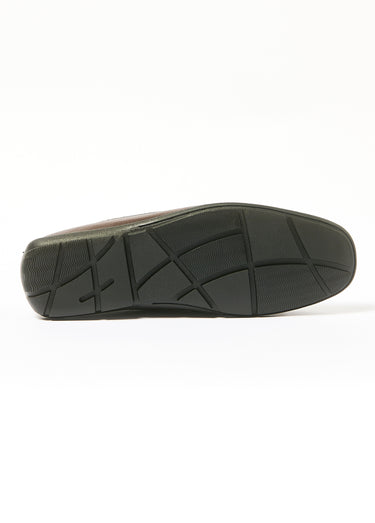 Mocassins confortables Marron Fonce