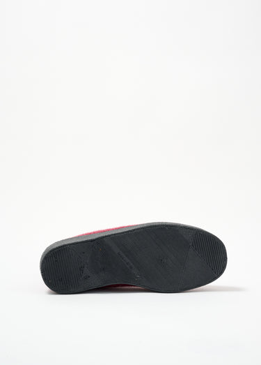 Chaussons montants zippés fourrés largeur confort Bordeaux