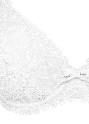 Soutien-gorge armatures, Flower Elegance Blanc