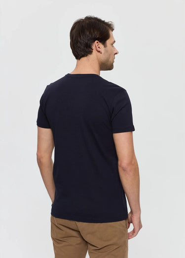 T-shirt manches courtes, thème nautique Bleu Marine