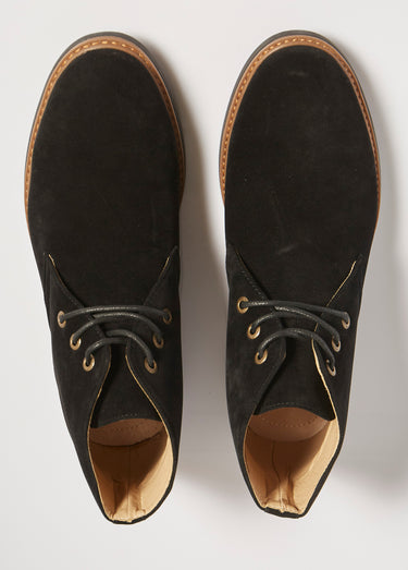 Chaussures montantes, type Chukka boots Noir