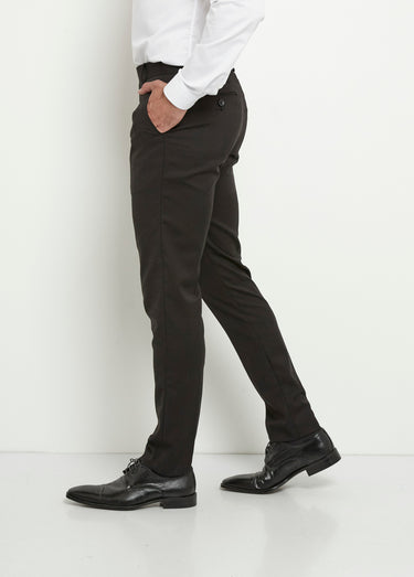 Pantalon de ville poches italiennes Noir